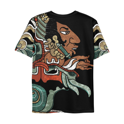 Kukulkan all over men's crew t-shirt