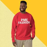 PME Fashion basic white letters Unisex Premium Sweatshirt - Thumbnail 8