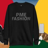 PME Fashion basic black letters Unisex Premium Sweatshirt - Thumbnail 2