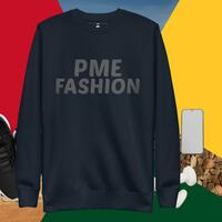 PME Fashion basic black letters Unisex Premium Sweatshirt - Thumbnail 3