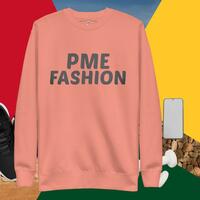 PME Fashion basic black letters Unisex Premium Sweatshirt - Thumbnail 4