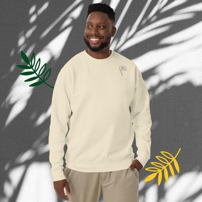 Pme fashion grey flag unisex premium sweatshirt