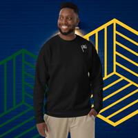 PME Fashion white flag Unisex Premium Sweatshirt  - Thumbnail 1