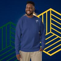 PME Fashion white flag Unisex Premium Sweatshirt  - Thumbnail 5