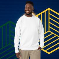 PME Fashion white flag Unisex Premium Sweatshirt  - Thumbnail 6