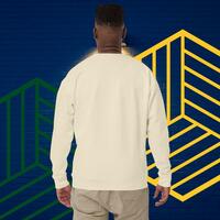 PME Fashion white flag Unisex Premium Sweatshirt  - Thumbnail 15