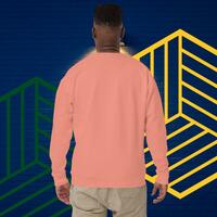 PME Fashion white flag Unisex Premium Sweatshirt  - Thumbnail 16