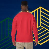 PME Fashion white flag Unisex Premium Sweatshirt  - Thumbnail 17