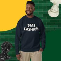 PME Fashion large white arch Unisex Premium Sweatshirt - Thumbnail 5