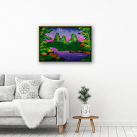 Mystic River Reflections Art Print - Thumbnail 2