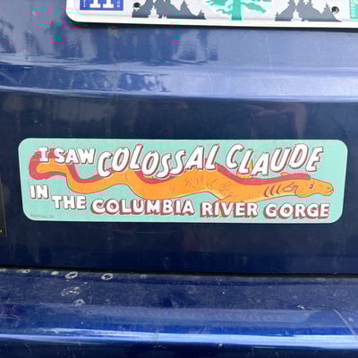 Bumper stickers!