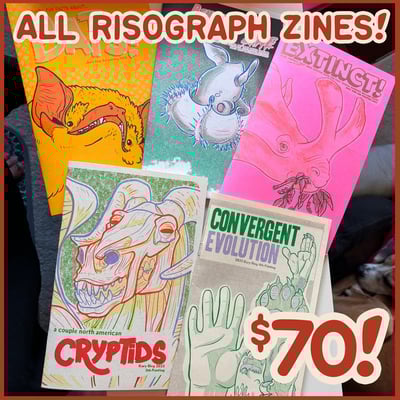 All risograph zines! - Thumbnail 3