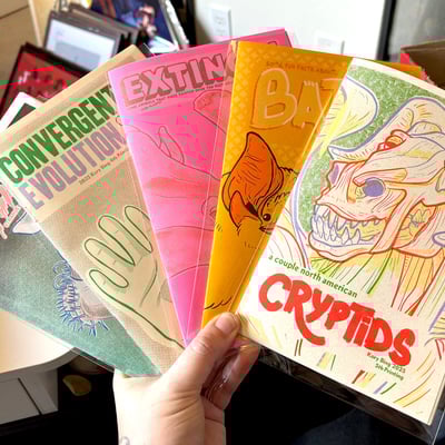 All risograph zines!