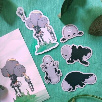 Levi & hollow stickers & miniprints