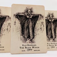 Elly Kedward The Blair Witch - Custom Wooden Trading Card - Thumbnail 6