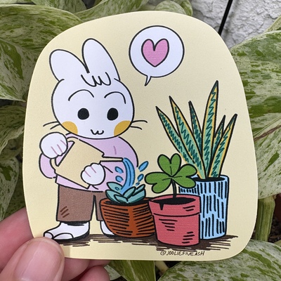 Spring Rabbit Sticker