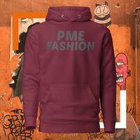 PME Fashion basic black letters Unisex Hoodie - Thumbnail 4