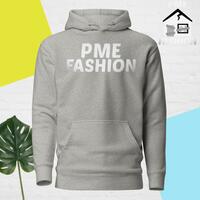 PME Fashion basic white letters Unisex Hoodie - Thumbnail 2