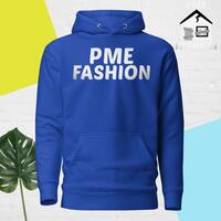 PME Fashion basic white letters Unisex Hoodie - Thumbnail 8