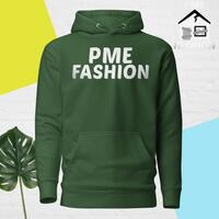 PME Fashion basic white letters Unisex Hoodie - Thumbnail 10