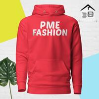 PME Fashion basic white letters Unisex Hoodie - Thumbnail 12