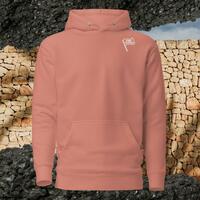 PME Fashion white flag Unisex Hoodie - Thumbnail 3