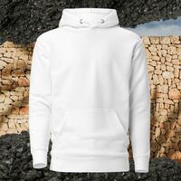 PME Fashion white flag Unisex Hoodie - Thumbnail 9