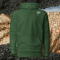 PME Fashion white flag Unisex Hoodie - Thumbnail 10