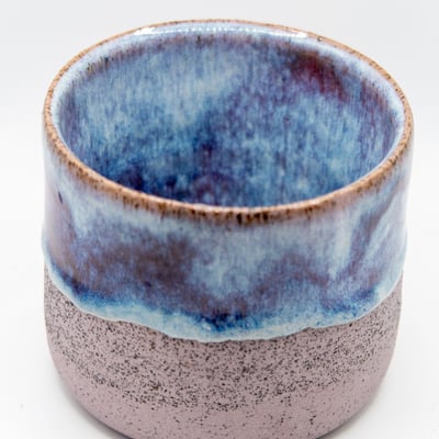 Purple tie dye cup 6oz