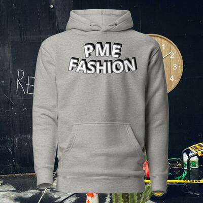 Pme fashion large white arch unisex hoodie