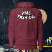 PME Fashion large white arch Unisex Hoodie - Thumbnail 3