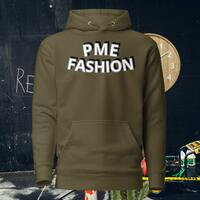 PME Fashion large white arch Unisex Hoodie - Thumbnail 4