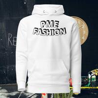 PME Fashion large white arch Unisex Hoodie - Thumbnail 9