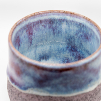 Purple Tie Dye Handle-less Mug 8oz - Thumbnail 2