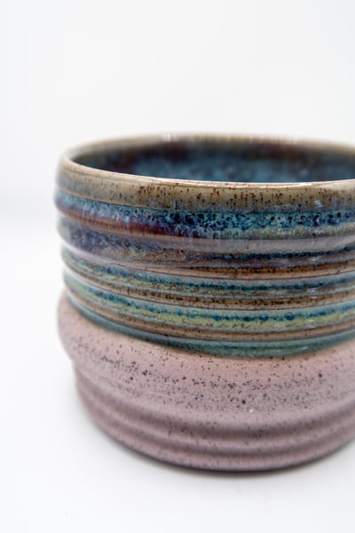 Ribbed Handle-less Mug10oz