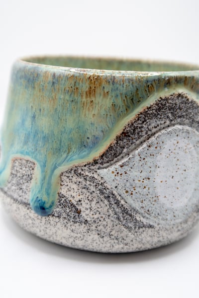 Milky Eye Handle-less Mug 8oz