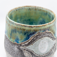 Milky Eye Handle-less Mug 8oz - Thumbnail 2