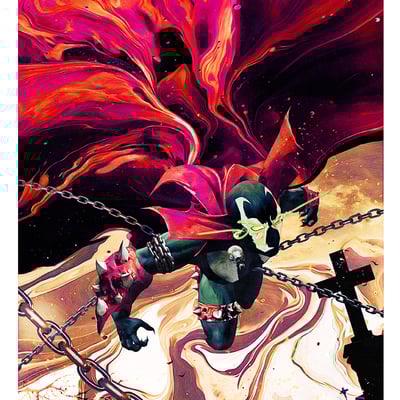 Spawns holofoil print