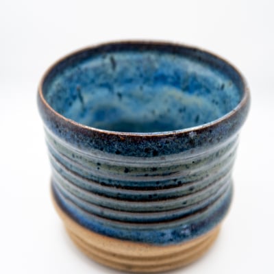 Blue ripples mug