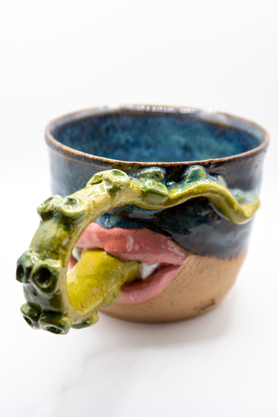 Tentacle Vampire Lips - Mug