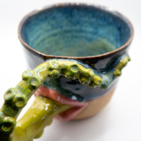 Tentacle Vampire Lips - Mug - Thumbnail 2