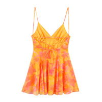 Fashion sexy hot girl suspender backless dress - Thumbnail 2