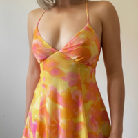 Fashion sexy hot girl suspender backless dress - Thumbnail 3