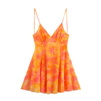 Fashion sexy hot girl suspender backless dress - Thumbnail 4