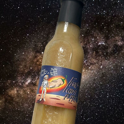 Pluto's ghost pepper hot sauce