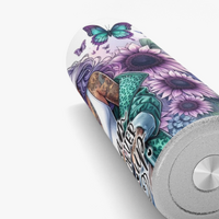 *"Dream Big Never Give Up" Tumbler with Tattooed Woman | Free Ship!* - Thumbnail 4