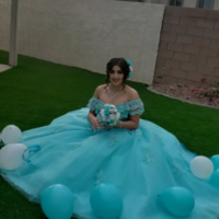 Princess Off The Shoulder Lace Tulle Ball Gown Party Dresses - Thumbnail 3