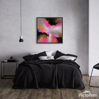 Chromatic Whirl Abstract Art Print - Thumbnail 2