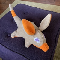 Bilby Plush: Brown & Orange Glam - Thumbnail 1