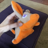 Bilby Plush: Brown & Orange Glam - Thumbnail 3